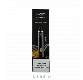 HQD Cuvie PLUS Медовый Табак 1200 затяжек
