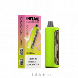 INFLAVE OMEGA Кислая Вишня 10000 затяжек